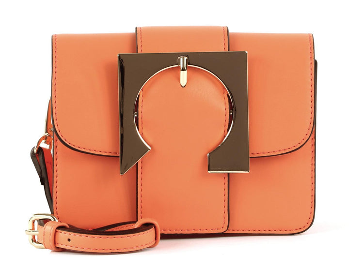 SEIDENFELT MANUFAKTUR SFM221 Crossbag Soft Orange/Gold