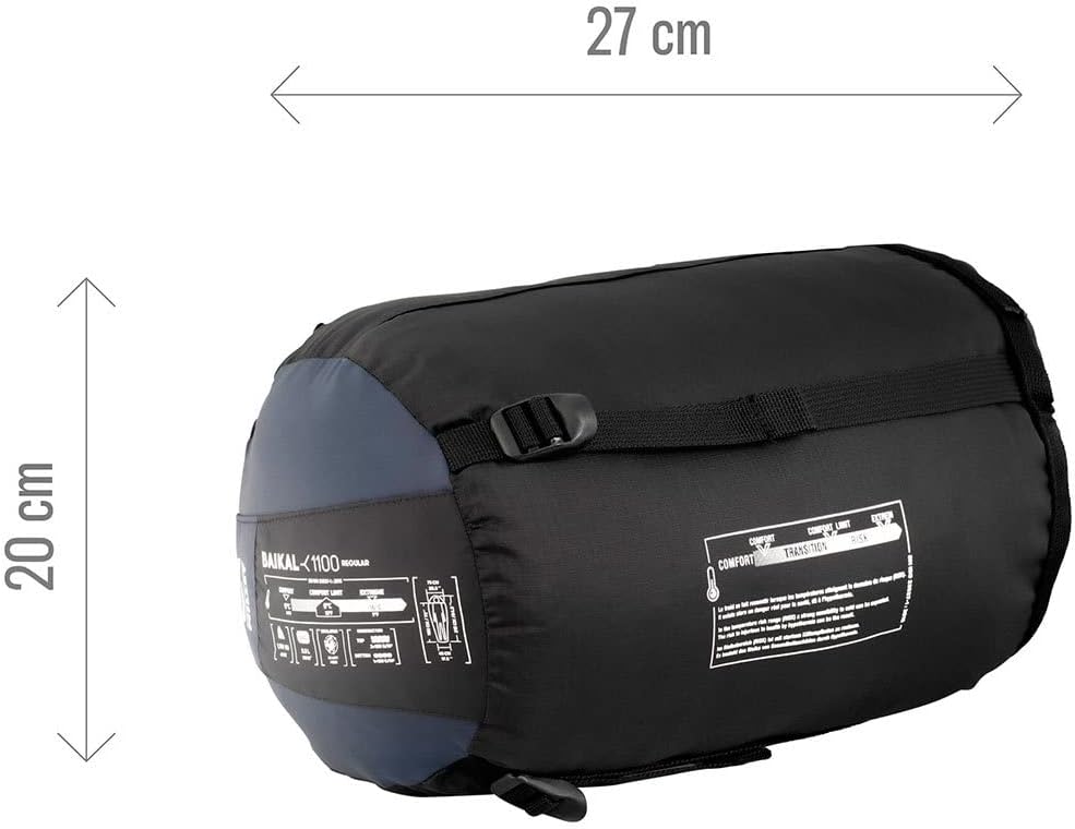 Millet Baikal 1100 Reg miegmaišis - Dešininis