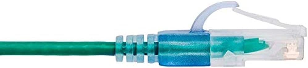 Monoprice Cat6A Ethernet-Patchkabel – 3 m – Grün (10 Stück) snagless RJ45 550 MHz UTP reiner blanker