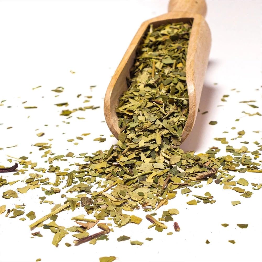 Mate Tee Set Verde Mate - Yerba Mate Despalada 400g - aus Brasilien - 5mm Grobe Blätter - Luftgetroc