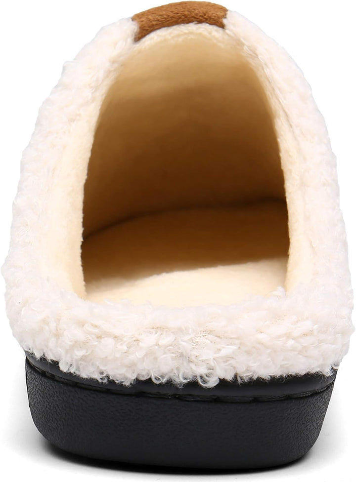 Mishansha Unisex Winter Warm Memory Foam Hausschuhe für Indoor & Outdoor,Gr.36-47 Lapisblau 36/37 EU