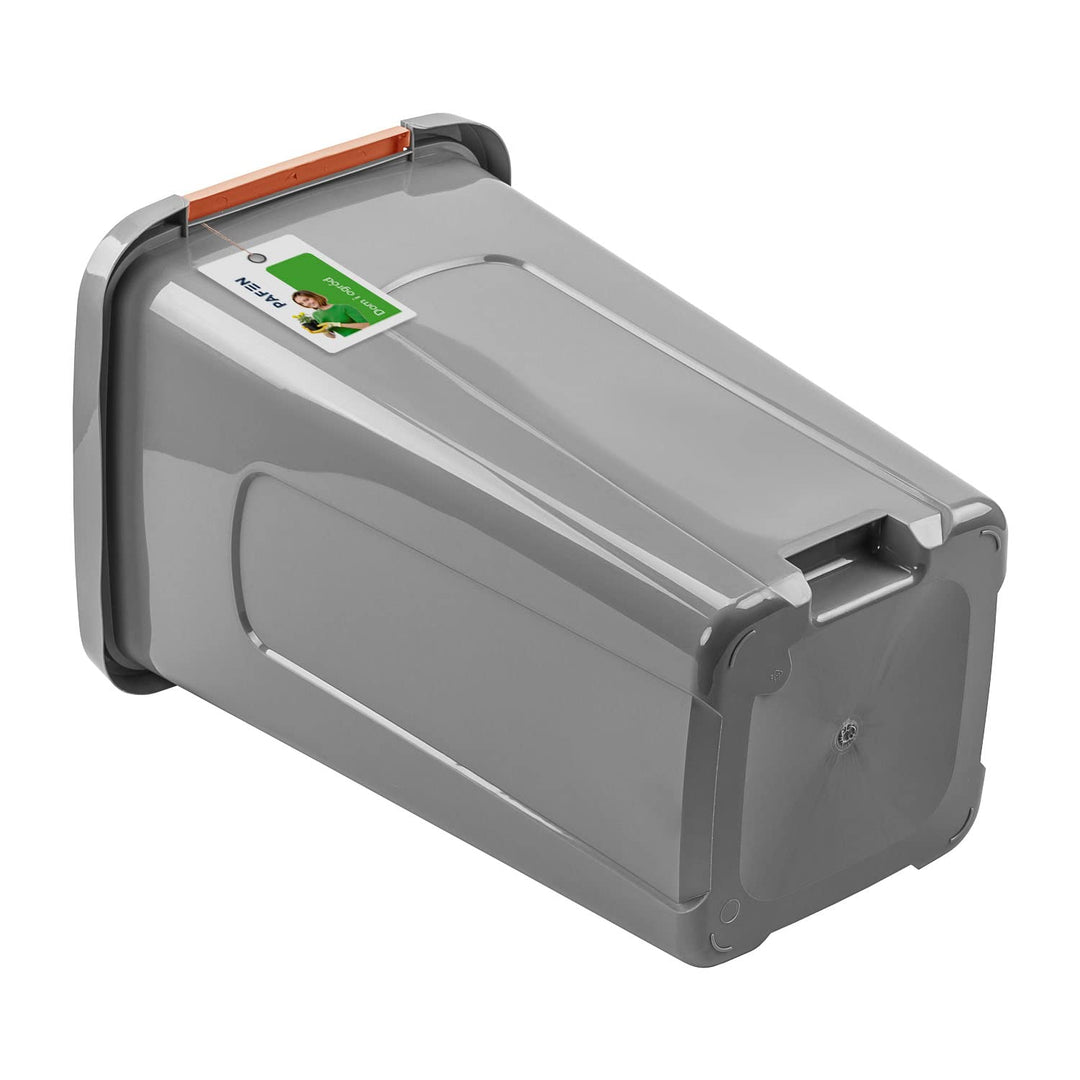 PAFEN Grosser Mülleimer 50l mit Deckel – Abfallbehälter 550 x 365 x 370mm - Abfalleimer für Trennen