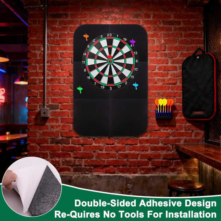 Dartboard-Wandschutz, Dart Wandschutz, Wandschut Dartscheibe, Wandumrandung Für Dartboar, Filz Darts