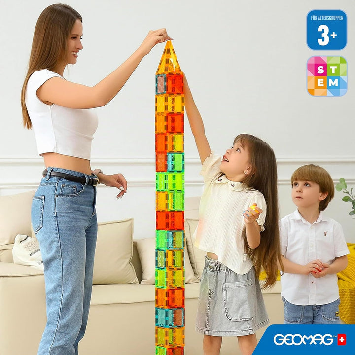 Geomag Magnetic Tiles Gems 32 Gemme Fliesen 32, Gemme Fliesen 32