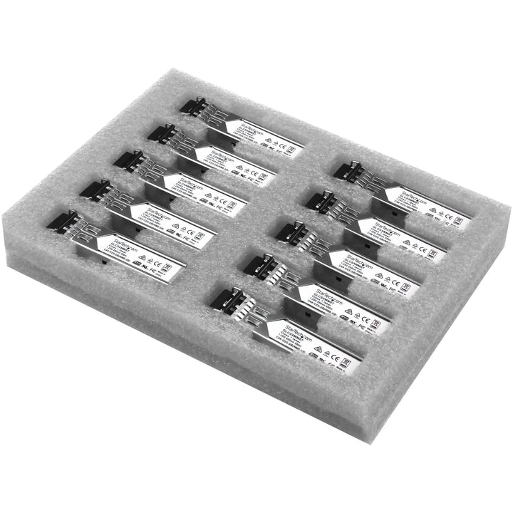StarTech.com Gigabit LWL SFP Transceiver Modul, Cisco GLC-SX-MM kompatibel, MM LC, 550m, Mini GBIC 1