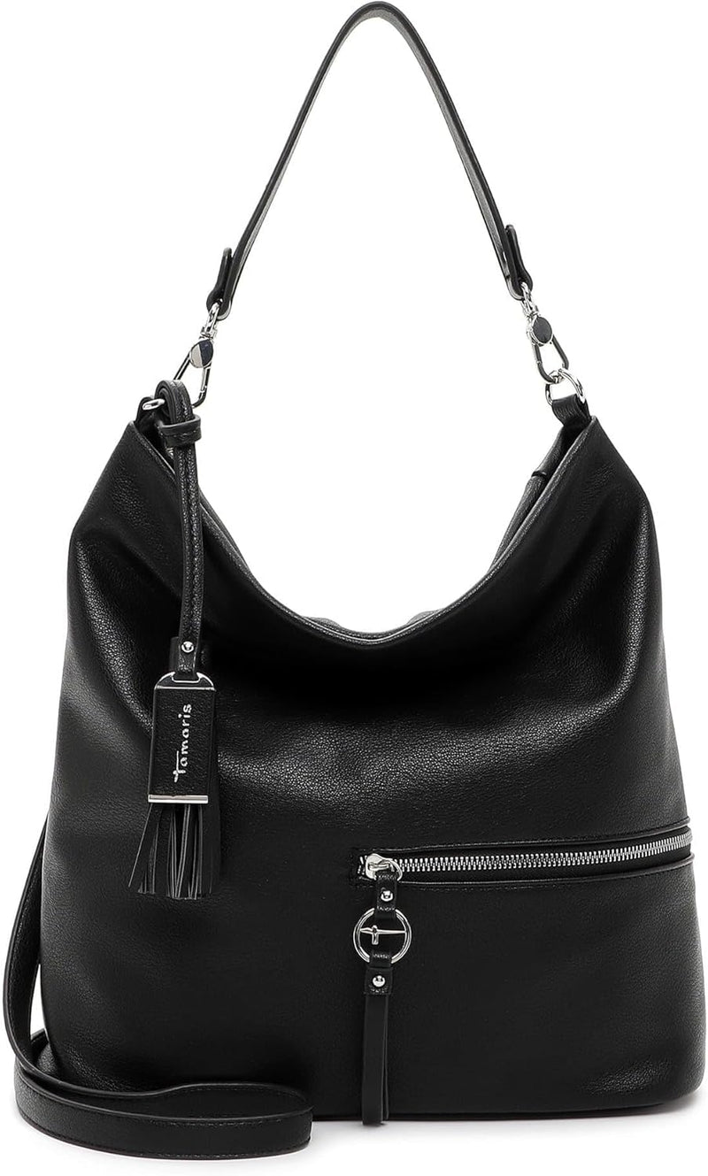 Tamaris Beutel TAS Nele 32802 Damen Handtaschen Uni Einheitsgrösse Black 100, Einheitsgrösse Black 1