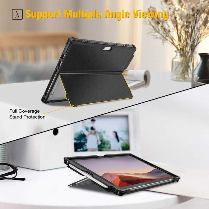 Fintie Hülle für Microsoft Surface Pro 7+/ 7/6/ 5/Pro LTE 12.3 Zoll (Nicht mit Surface Pro 8/9/10/11