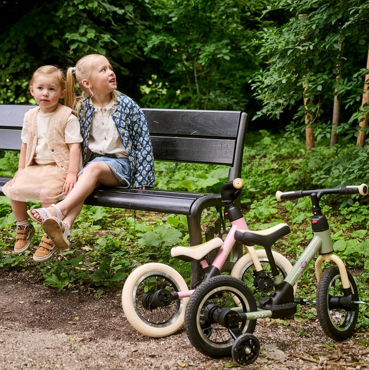Kidcruiser Pedalplay laufrad ab 2 Jahre, ideal zum Radfahren Lernen, 3‑in‑1 mit LED Stützrädern &amp; Pe