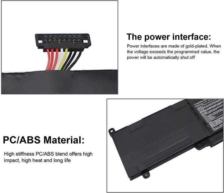 C31N1339 0B200-00930000 3ICP7/55/90 Laptop Batterie Ersatz für Asus ZenBook UX303UB UX303LN Q302L Q3