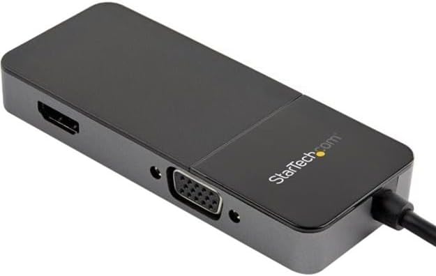 StarTech.com USB 3.0 auf HDMI und VGA Adapter - 4K/1080p USB Typ-A Dual Monitor Multiport Konverter