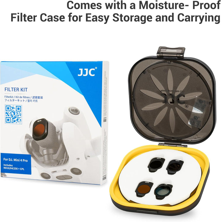Mini 4 Pro ND CPL Filter Set 4 Teilig,Polfilter ND-Filter für DJI Mini 4 Pro Fly More Combo mit Filt