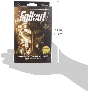 Fantasy Flight Games, Fallout – Atomare Allianz, Erweiterung, Expertenspiel, Strategiespiel, 1-4 Spi
