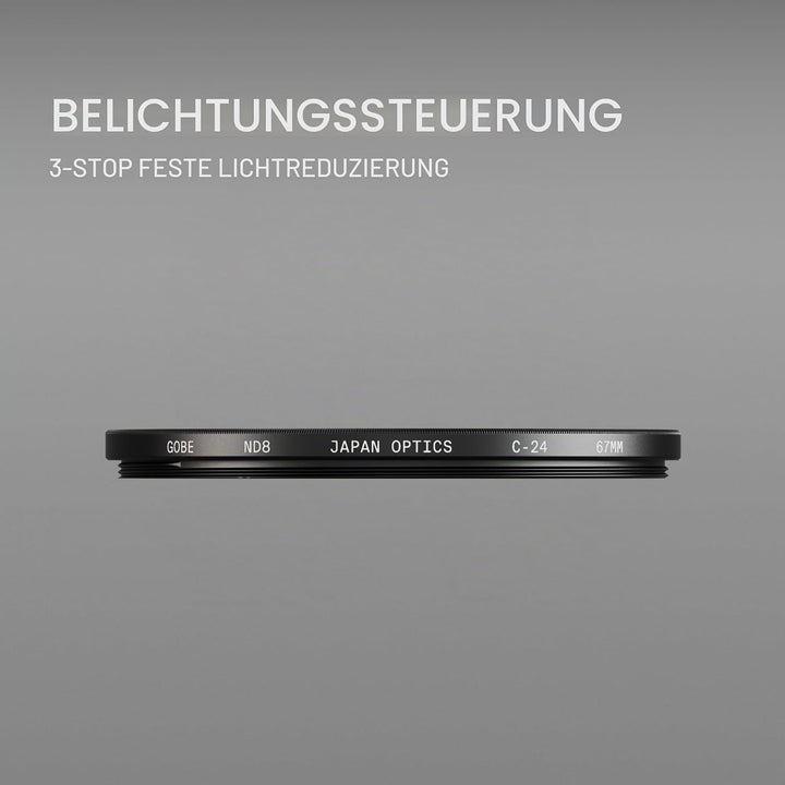 Gobe 40.5 mm Graufilter ND8 (3 Stop) ND Filter 40.5mm, 40.5mm