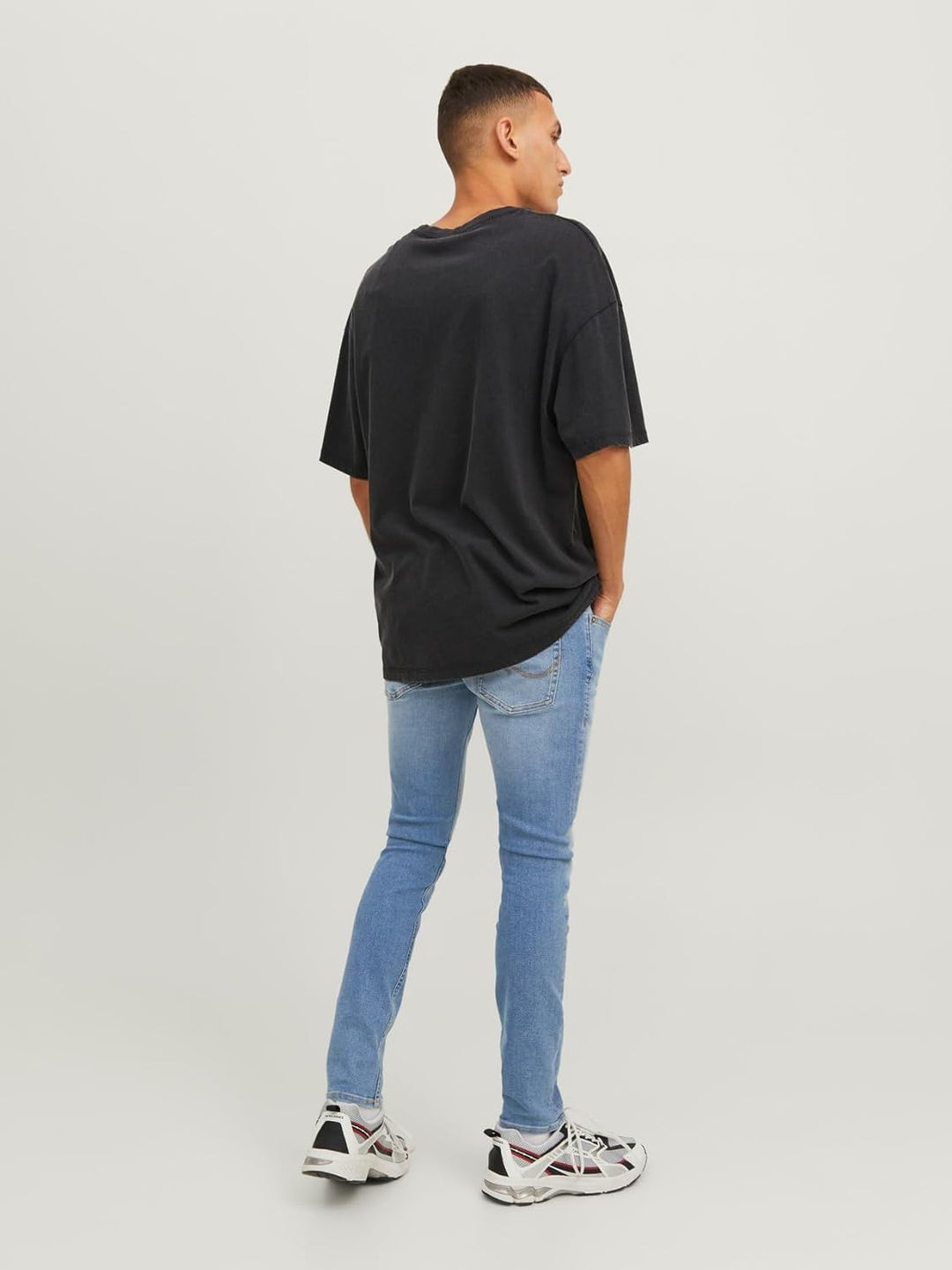 JACK & JONES Herren Skinny Jeans 26W / 32L Blue Denim, 26W / 32L Blue Denim