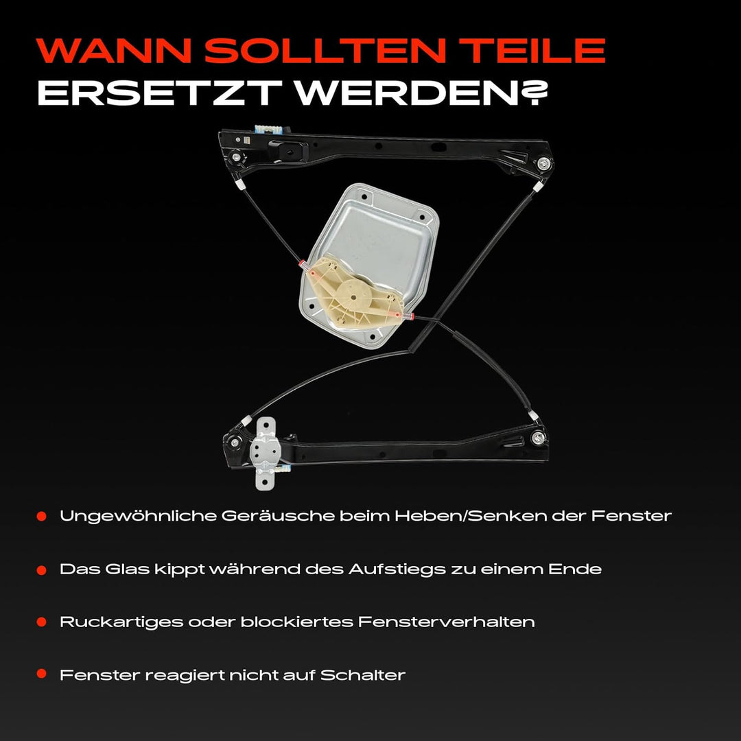 Frankberg Fensterheber Vorne Rechts Kompatibel mit Golf Plus 521 5M1 Golf V 1K1 1K5 J-e-t-t-a III 1K