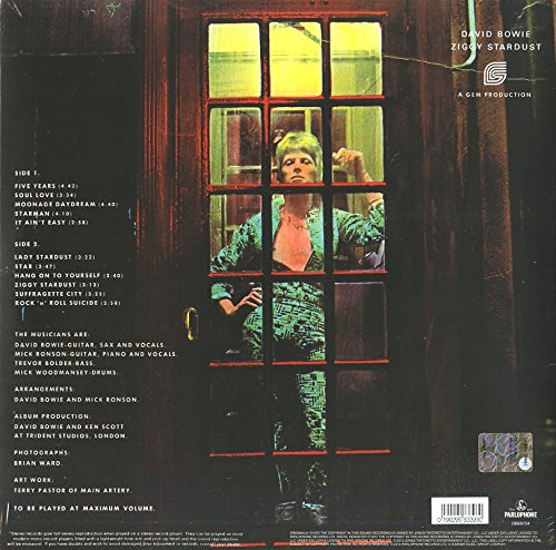 The Rise and Fall of Ziggy Stardust... Edt.), Vinyl