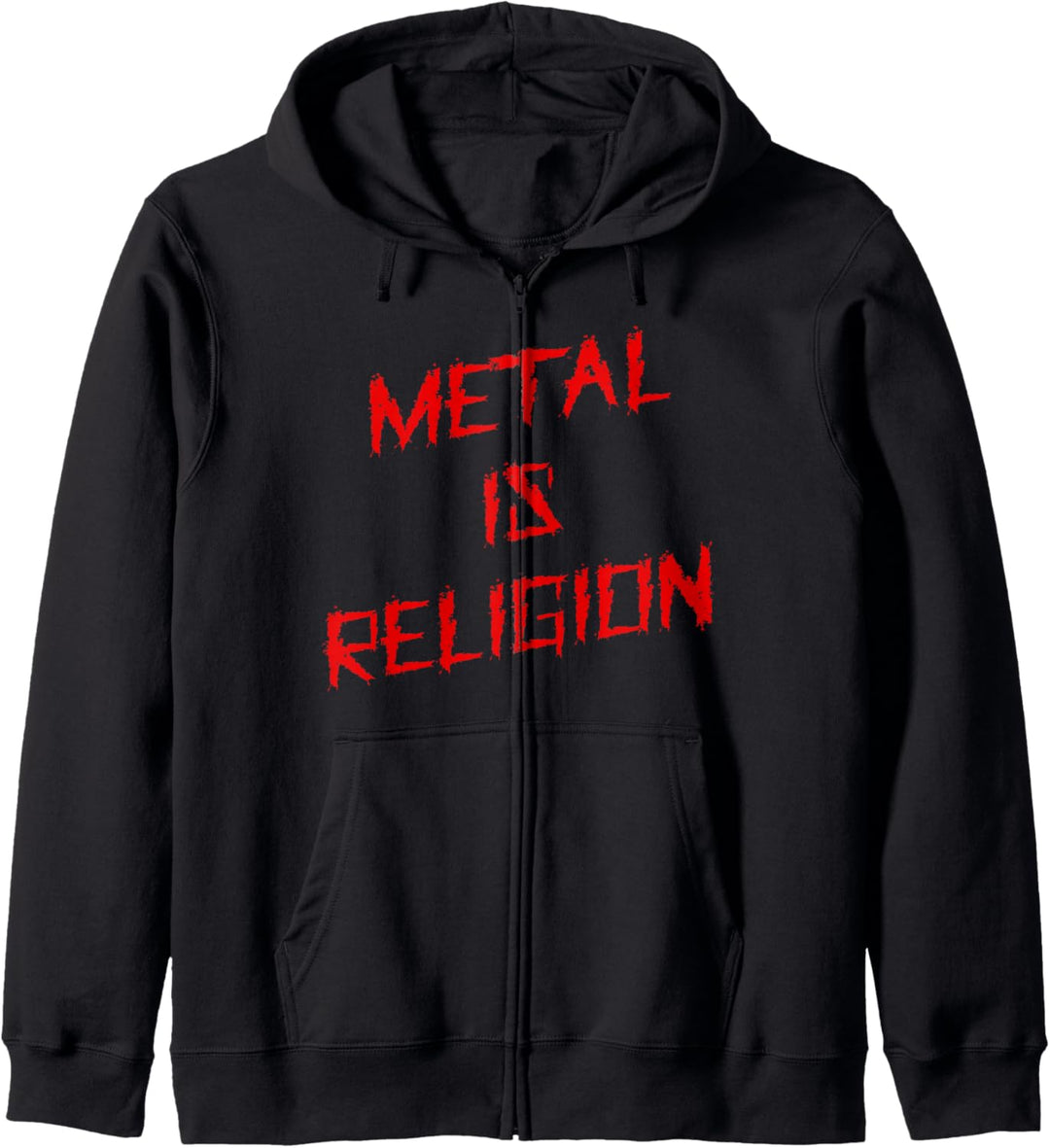 Metal Is Religion Heavy Metal Kapuzenjacke