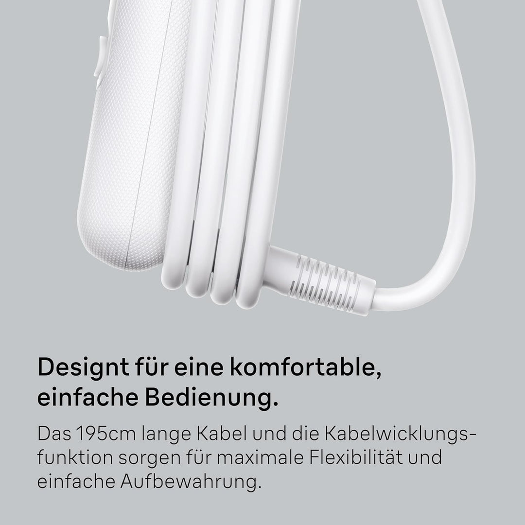 Braun Haartrockner HD2.1, Haartrockner mit Düse, 2100W mit 3 Temperatur- und 2 Geschwindigkeitsstufe