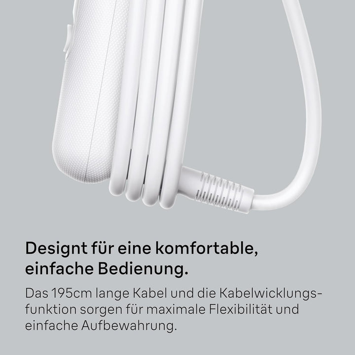 Braun Haartrockner HD2.1, Haartrockner mit Düse, 2100W mit 3 Temperatur- und 2 Geschwindigkeitsstufe