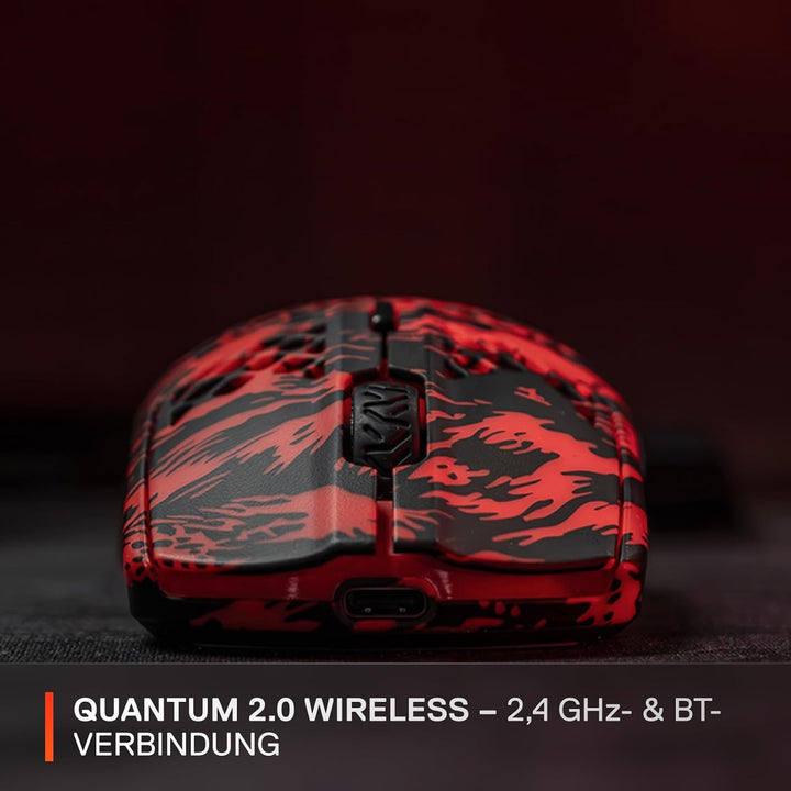 SteelSeries Aerox 3 Wireless - Faze Clan Edition - RGB Gaming Maus mit Öffnungen in der Oberfläche -
