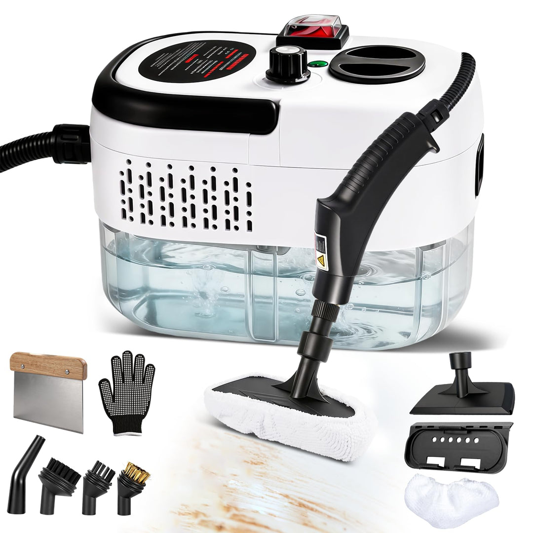 Neu 3-Stufig Einstellbarer Dampfreiniger Handgerät für Alles Haushalt Und Auto, 11s Aufheizzeit, 3ba