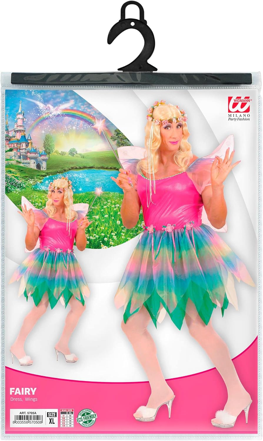 "FAIRY" (dress, wings) - (XL) Einheitsgrösse, Einheitsgrösse