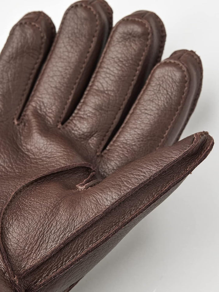 Hestra Herren Olav Hirschleder-Handschuhe für kaltes Wetter Schokolade 7, Schokolade 7