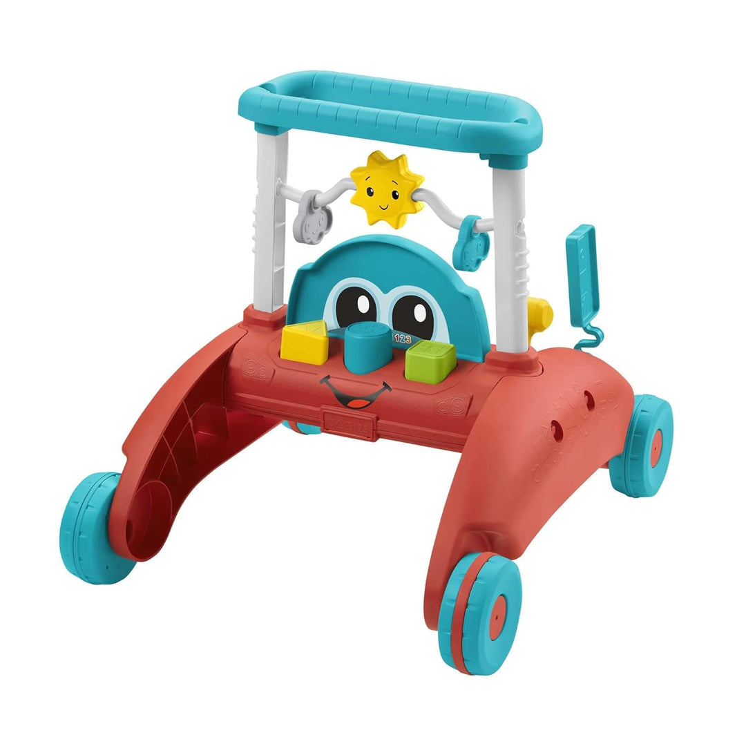 Fisher-Price - 2-Seiten Auto-Lauflernwagen, mitwachsendes interaktives Spiel-Center mit über 50 Lied