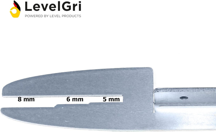 2x Anstecktisch Halter LevelGri® Adapter Halterung Anstecktisch Feuerplatte universal für 5 6 8 mm F