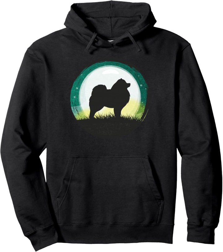 Samojede Retro Pullover Hoodie