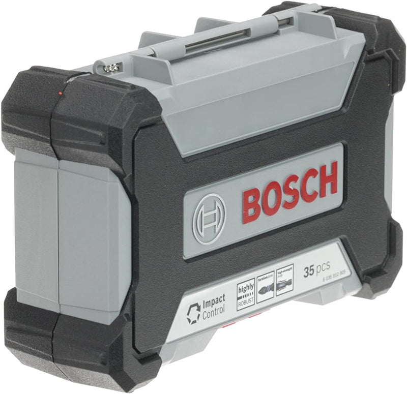 Bosch Professional 35tlg. MultiConstruction Bohrer- und Impact Control Schrauberbit-Set (Pick and Cl