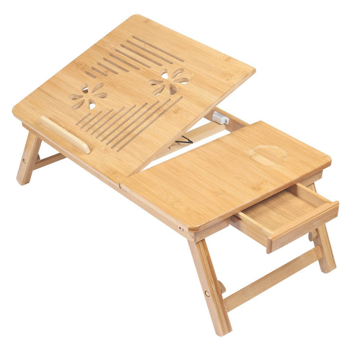 Schramm Betttablett Laptoptisch in 3 Varianten wählbar Laptop Betttisch Bambus Bett Tablett klappbar