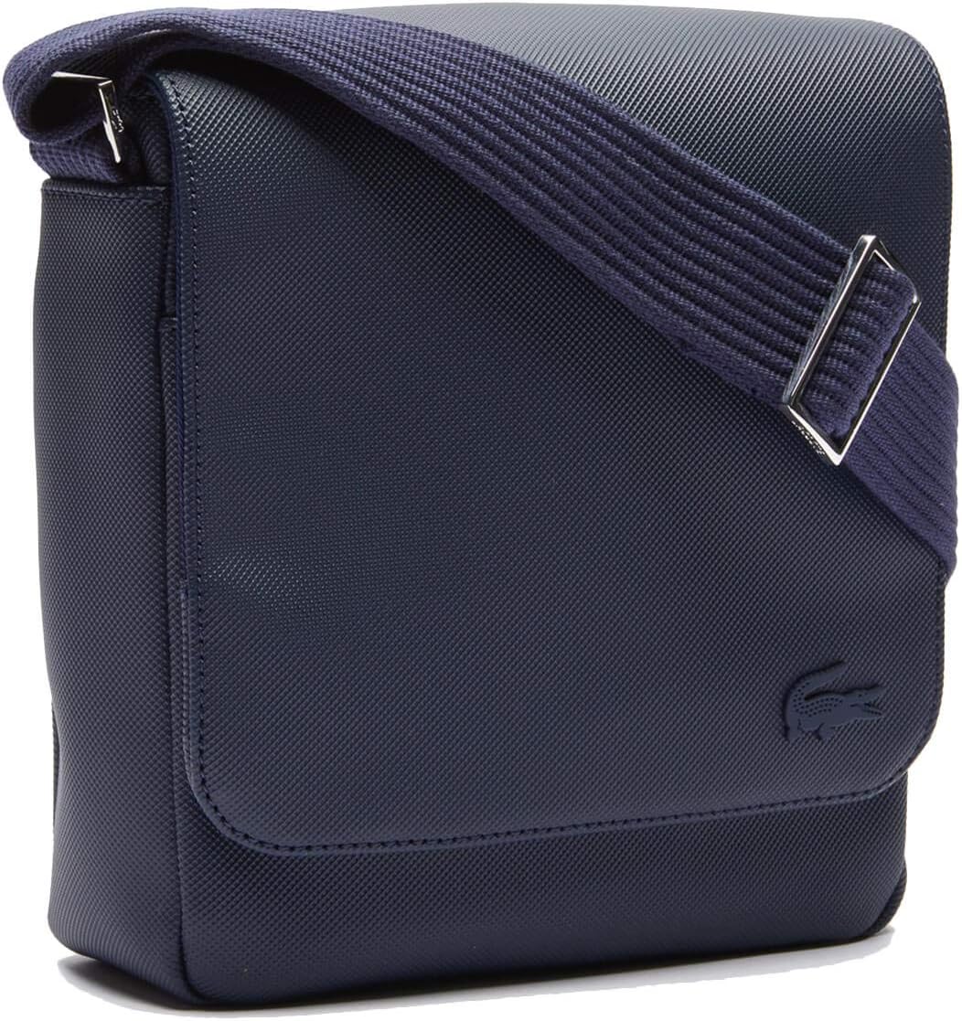 Lacoste Herren Nh2341 Umhängetasche Marine 166, Marine 166