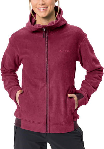 VAUDE Damen Women's Neyland Fleece Hoody Jacke 40 Passion Fruit, 40 Passion Fruit