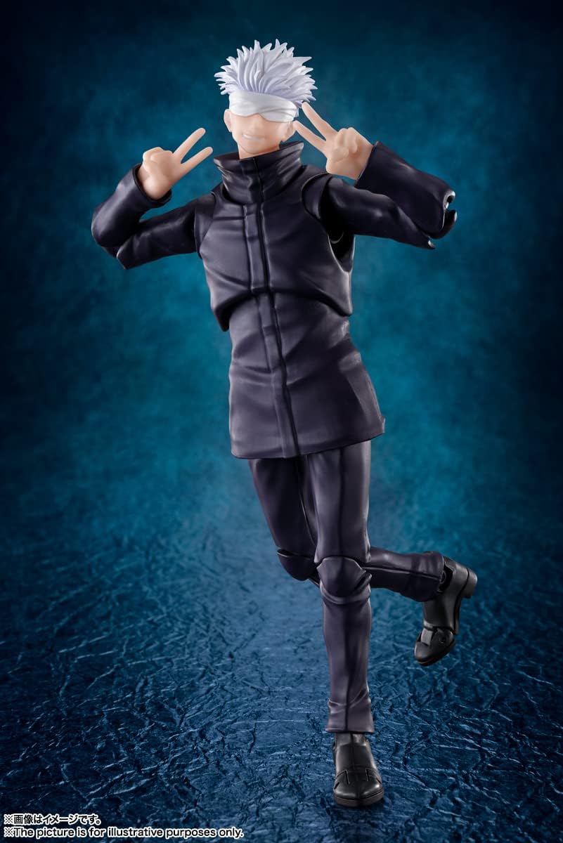 BANDAI Jujutsu Kaisen 0: The Movie Figurine S.H. Figuarts Satoru Gojo