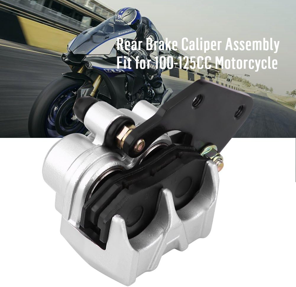 Yctze Bremssattel hinten, Motorrad-Bremssattel Mini Doppelkolben-Bremssattel für Motorrad 100-125CC