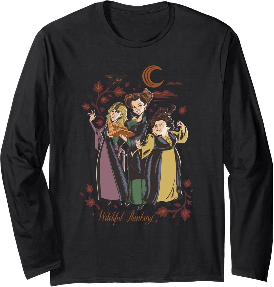 Hocus Pocus 2 Witchful Thinking With The Sanderson Sisters Langarmshirt