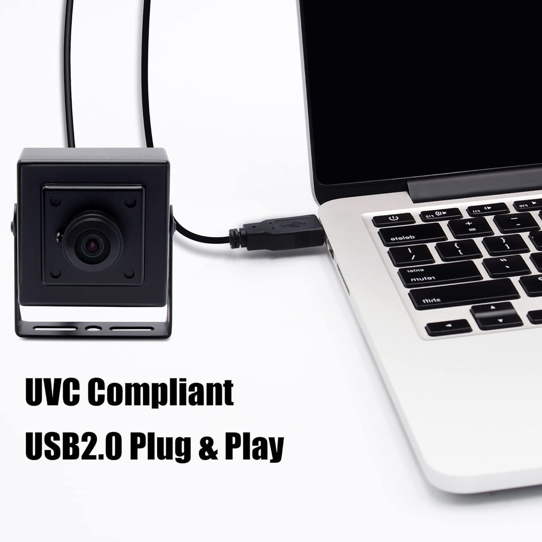 Svpro 8MP USB-Kamera Fisheye 180 Grad UltraweitwinkelWebcam, hochauflösende 3264x2448 USB-Kamera mit