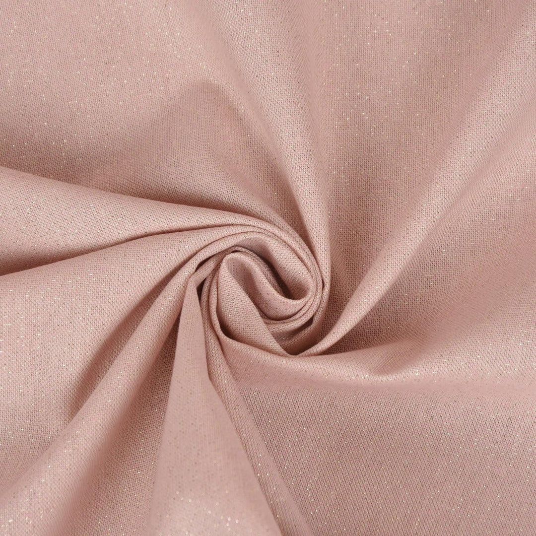 SCHÖNER LEBEN. Zugluftstopper Lurexeffekte Glamour Uni rosa Gold, Auswahl:100cm Länge ca. 100x15x15c