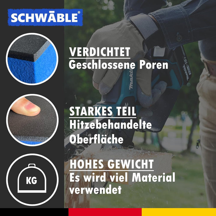 Schaumeinlage Schaumstoffeinlage passend für Makita Akkus Akkupack 40V 2-4Ah