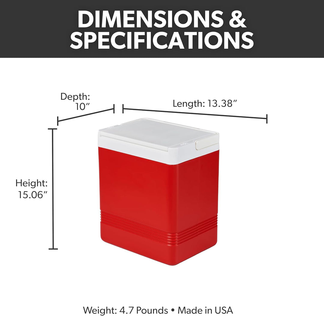 IGLOO 16 Liter Rot, 16 Liter Rot