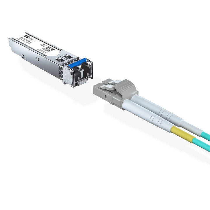 1.25Gb/s SFP LX Singlemode Transceiver, 20KM LC Modul Kompatibel für Cisco, Ubiquiti, Netgear, D-Lin