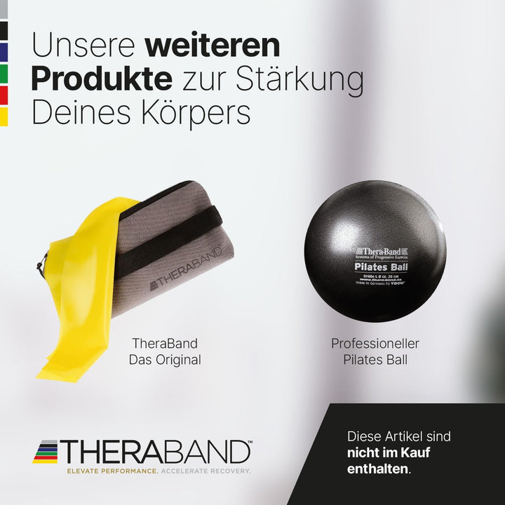 TheraBand FlexBar Handtrainer | Unterarmtrainer für Rehabilitation & Griffkraft | Trainingsgerät für