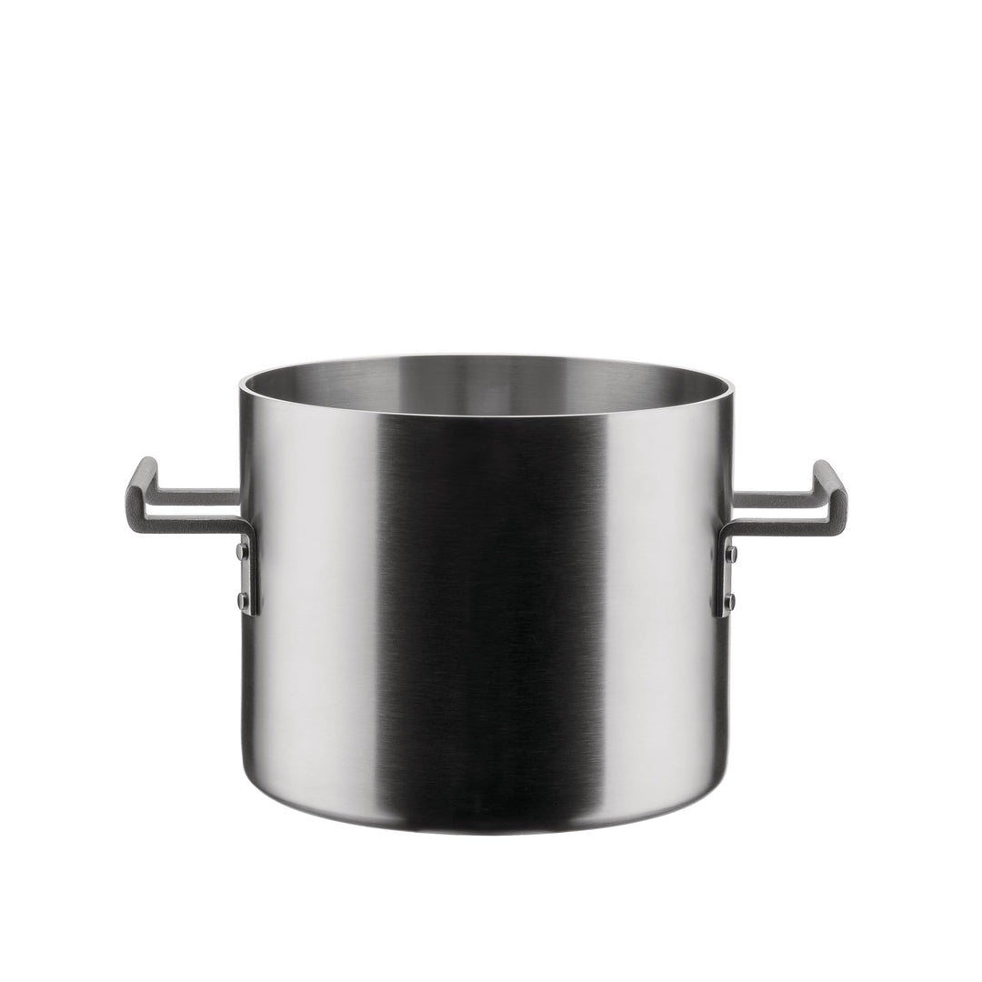 Alessi Convivio DC100/20 - Trilamin Design-Topf, Geeignet für Induktion, Edelstahl und PVD mit Magne