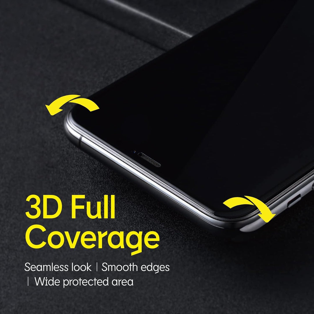 RhinoShield 3D Impact Displayschutz kompatibel mit [iPhone 11 / XR] | Aufprallschutz - HD-klar - 3D