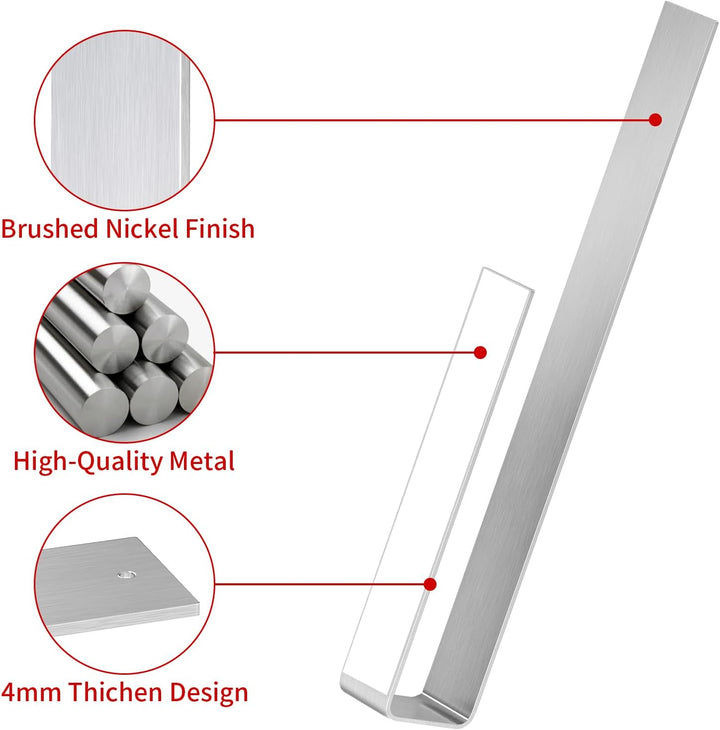 Handtuchhalter Ohne Bohren, BETHOM 40CM Handtuchstange, Badezimmer Handtuchhalter Selbstklebend, Met