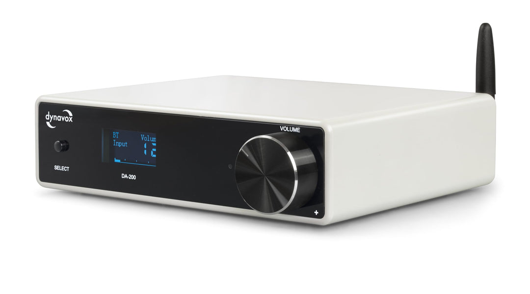 Dynavox DA-200 HiFi Verstärker, kompakter Class-D Stereo-Digitalverstärker mit BT 5.0, USB-DAC, opti