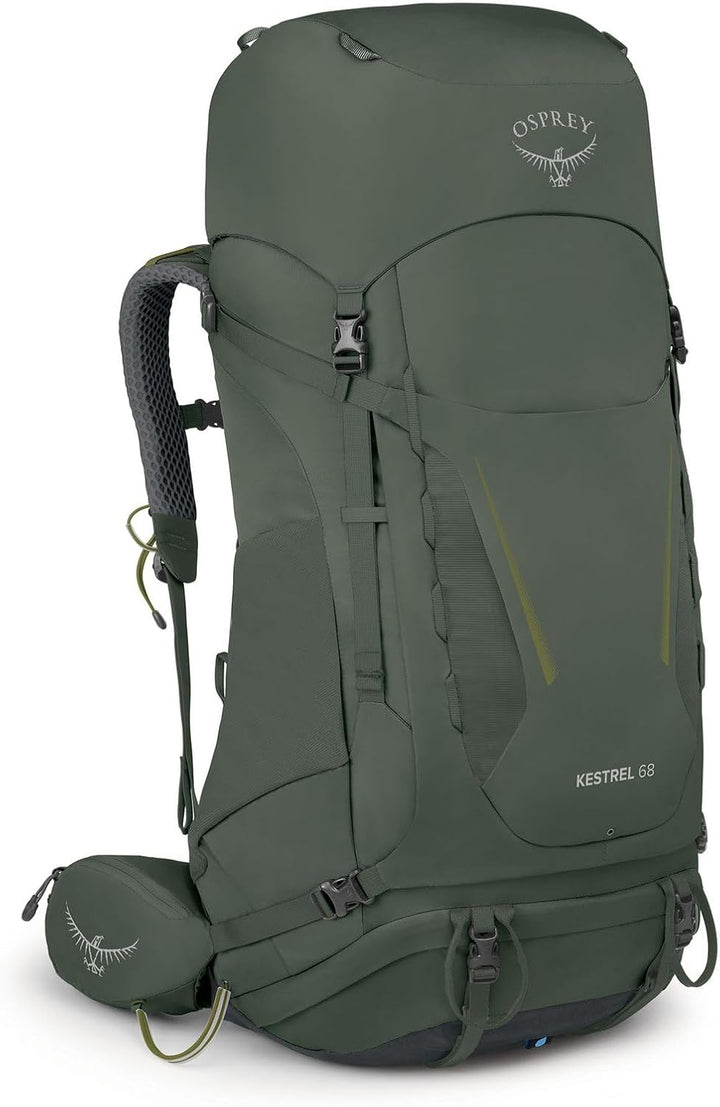 Osprey Kestrel Herren Rucksack Bonsai Green S/M - Fassungsvermögen 48L, Bonsai Green S/M - Fassungsv