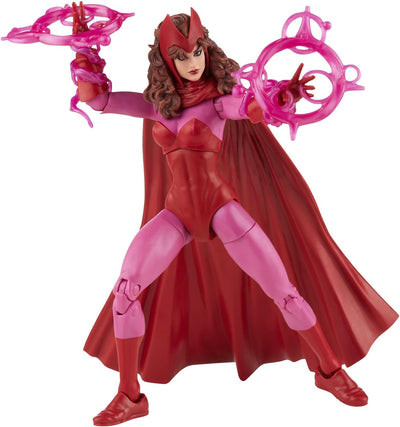 Hasbro Marvel Legends Series Scarlet Witch, Retroverpackung, 15 cm grosse Action-Figur, 4 Accessoire