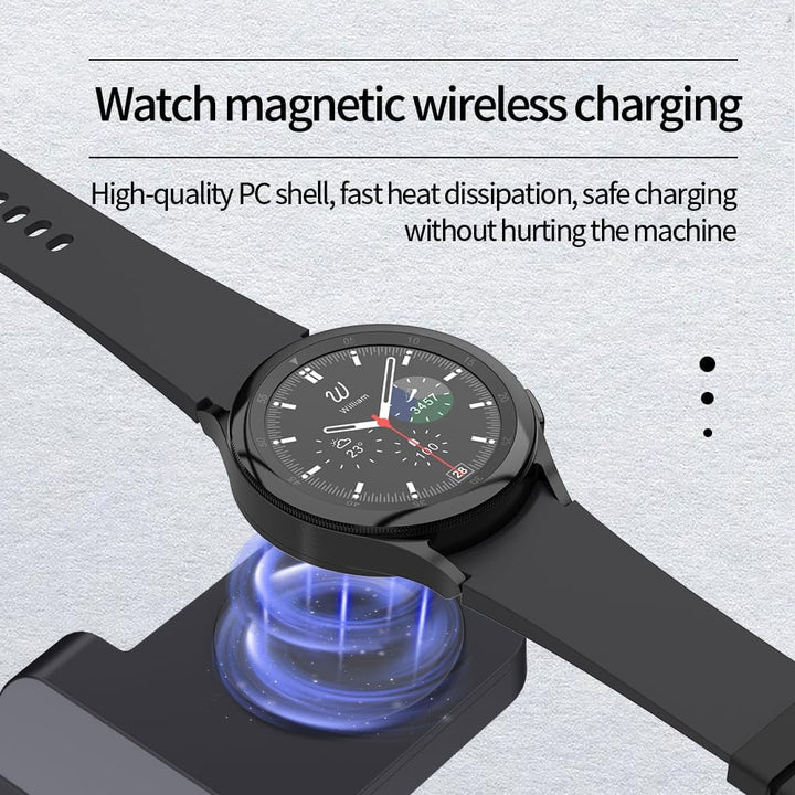 3 in 1 Ladestation für Samsung ladestation Watch und Handy, induktion ladegerät für Sumsung Galaxy S